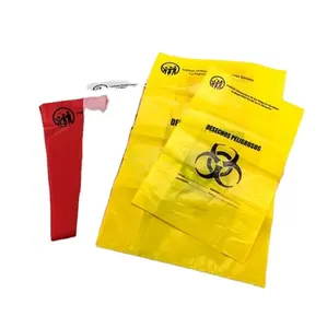 Bolsa de desecho medico para uso en el hogar bolsa desechable de desecho de Biohazard ( MH45)