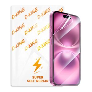 Fournisseur de premier rang Super auto-réparation anti-rayures TPU Hydrogel Film découpé feuilles de protection d'écran pour téléphone portable tous les modèles - Product Image 3