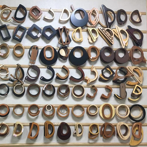 Macrame Ví gỗ xử lý túi chuỗi tự làm túi xách phụ kiện bằng gỗ xử lý loại D Vòng Crochet Túi gỗ xử lý - Product Image 6