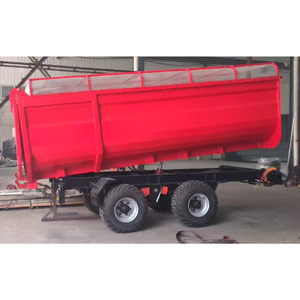 DAOLER Rimorchio Ribaltabile in Lega di Ferro di Alta Qualità 5-10 Tonnellate <span class=keywords><strong>Accessori</strong></span> <span class=keywords><strong>per</strong></span> Trattori Agricoli e da Giardino - Product Image 6