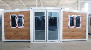 Casa Contenedor Prefabricada Estándar AU de 20 y 40 Pies, Expandible, de 2 a 5 Dormitorios, Diseño Moderno, para Oficina, Escuela, Gimnasio - Product Image 2