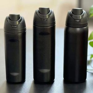 19-32oz Portable Stainless Steel Sports Water Bottle Vacuum Thermal Insulated Mug Straw Belly Cup for Travel Outdoor Camping - Product Image 3