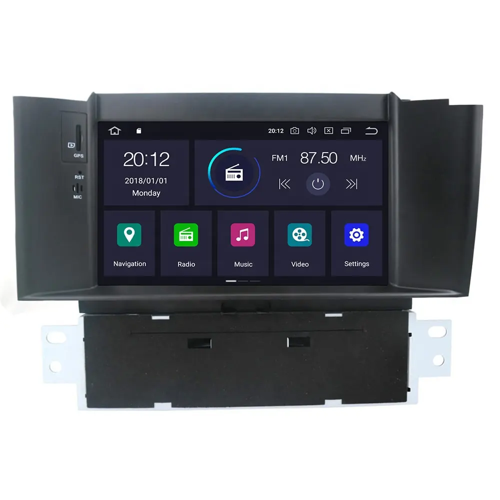 Carplay Máy Phát DVD Trên Xe Hơi Android 10 Cho Citroen C4 C4L DS4 2012-2016 Máy Phát Đa Phương Tiện Máy Phát Âm Thanh Nổi Trên Xe Hơi Định Vị GPS