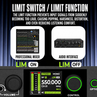 Système IEM sans fil UHF professionnel Voxfull OEM, moniteur intra-auriculaire stéréo, balayage automatique, double antenne pour musiciens, performance live