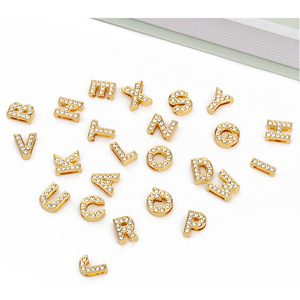 Correa de Reloj de Acero Inoxidable para Mujer, Pulsera de Malla con Encanto de Letras de Zirconia Cúbica, 8mm, Oro, Plata, Rosa, MOM <span class=keywords><strong>LOVE</strong></span> - Product Image 4