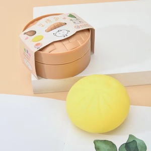 Jouet anti-stress populaire en forme de boulette de riz vapeur, petit pain vapeur moelleux, kit Mochi, jouet pour enfants pour soulager le stress, en matériau TPR - Product Image 6
