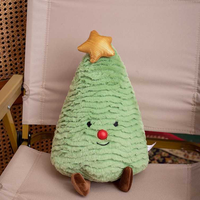 En gros, Jouets en peluche doux et adorables en forme d'étoile de Noël et de dessin animé, Jouets en peluche de qualité supérieure pour machine à griffes pour filles