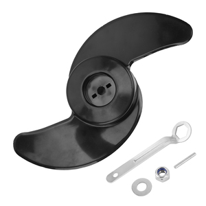Kit de hélice de <span class=keywords><strong>2</strong></span> cuchillas Piezas de motor de arrastre eléctrico para motores fuera de borda de 50lb 60lb 68lb 88lb 12V 24V - Product Image 1