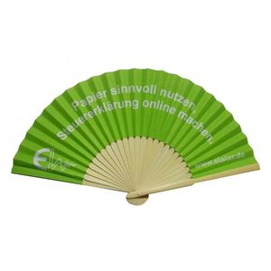 Abanico de Mano Plegable de Madera de Bambú Personalizado, Novedad 2024, para Hombres y Mujeres - Product Image 2
