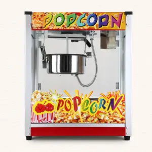 Flat Top Industriële Popcorn Maken Machinecommercial Flat-Top Amerikaanse Popcorn Popper Cinema Activiteit Ktv Popcorn Machine GL801F