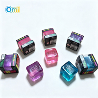 Jouet anti-stress de haute qualité en stock, mini cube en maltose à rebond lent, non collant, non gras, 3*3*3cm, 14 ans et plus