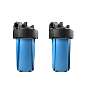 Boîtier de filtre bleu en PP de 10 "-autonettoyant personnalisé, convient aux systèmes d'eau hors réseau avec filtration par <span class=keywords><strong>cartouche</strong></span> - Product Image 2