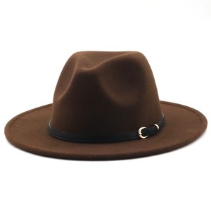 Proveedor de Sombreros Fedora de Lana Clásicos de Invierno para Hombre y <span class=keywords><strong>Mujer</strong></span>, Sombreros de Lana Personalizados de Lujo para Hombre y <span class=keywords><strong>Mujer</strong></span> con Logotipo Personalizado - Product Image 1