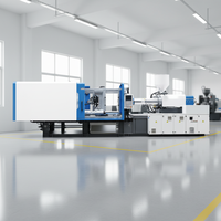 Máquina de Moldeo por Inyección Automática Eléctrica Horizontal HS110, Diámetro del Tornillo de 32 mm, Bomba PLC de Alta Precisión, 4 Eyectores, Larga Vida Útil