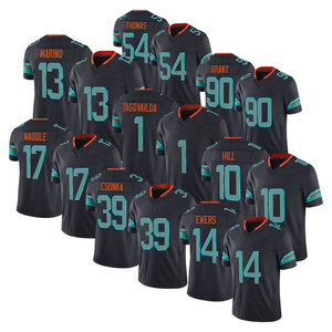 เสื้อฟุตบอลอเมริกันปักลาย New Rivalries ปี 2025 หมายเลข 1 ตัวัว ทาโกวาโลอา 10 ไทรีค ฮิลล์ <span class=keywords><strong>13</strong></span> แดน มารีโน 14 เอเวอร์ส 17 เจย์เลน วัดดัล - Product Image 1