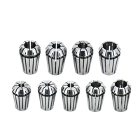 Collets élastiques de coupe ultra-fine ER16 ER18 ER20 ER25 ER32, tolérance de 0,003/0,005/0,008 mm, pièces de fraisage à faible excentricité