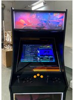Machine de jeu vidéo rétro d'arcade à monnayeur sur pied, modèle Cabinet 6000 en 1, prix usine