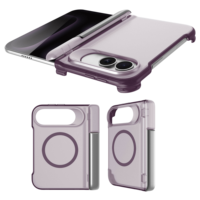 Nouvelle coque magnétique de luxe de haute qualité, transparente, étanche et antichoc pour 18 Ultra, avec béquille et protection en verre mat