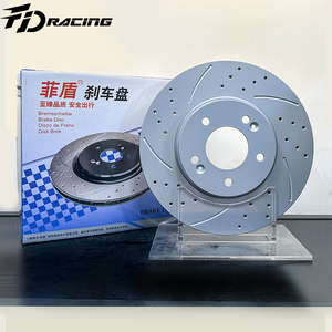 Discos de freno de coche de refrigeración eficiente al por mayor, espesor: Mínimo 10mm/diámetro: 12-16 pulgadas/material: hierro fundido para coches - Product Image 6