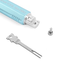 Strumento di Estrazione Terminali a Doppio Pin JRready JRDDS-D230-09 Adatto per Connettori Automobilistici Serie Volkswagen, Audi, Skoda