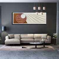 Offre Spéciale – Peinture Murale Abstraite Moderne Simple Personnalisée pour la Maison, Murale de Porche, Peinture en Relief 3D à Texture Épaisse – Vente en Gros Direct Usine