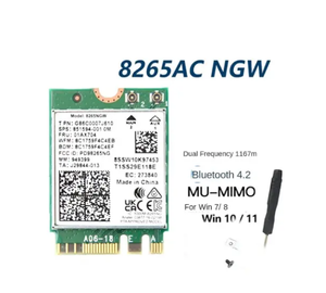 Para Intel 8265NGW 8265 802.11ac Bluetooth 4.2 Wifi Wlan NIC 2.4G/5G de doble banda, tarjeta Wifi inalámbrica de 867Mbps 8265AC - Product Image 4