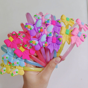 Nuovo Designer colorato Multi stile Kawaii fiore cerchietto capelli dolci <span class=keywords><strong>Cilp</strong></span> per le bambine accessori - Product Image 1