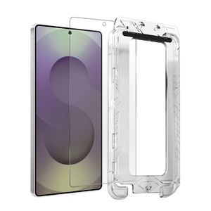 Protector de Pantalla de Vidrio Templado 9H HD para Samsung S25 FE con Herramienta de Alineación Automática para Galaxy S25 FE, Fácil Aplicación - Product Image 1
