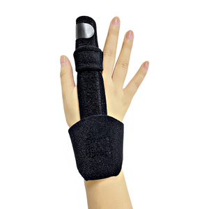 Férula de Dedo Personalizada de Fábrica, Soporte Ajustable de Poliéster Suave para Fractura de Muñeca, Esguince, Lesión de Tendón, Fijación de Articulaciones con Gancho y Bucle - Product Image 2