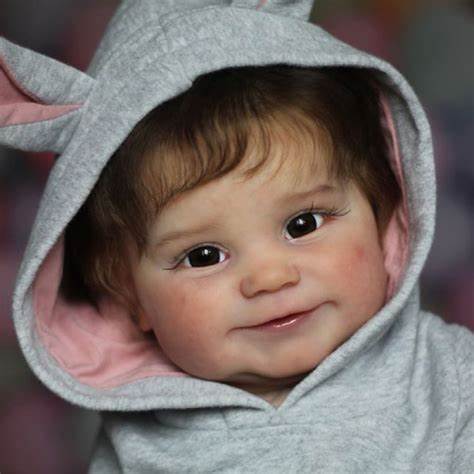 NPK Two Sizes 20/24inch Reborn Doll Kit Maddie 60CM Original Size