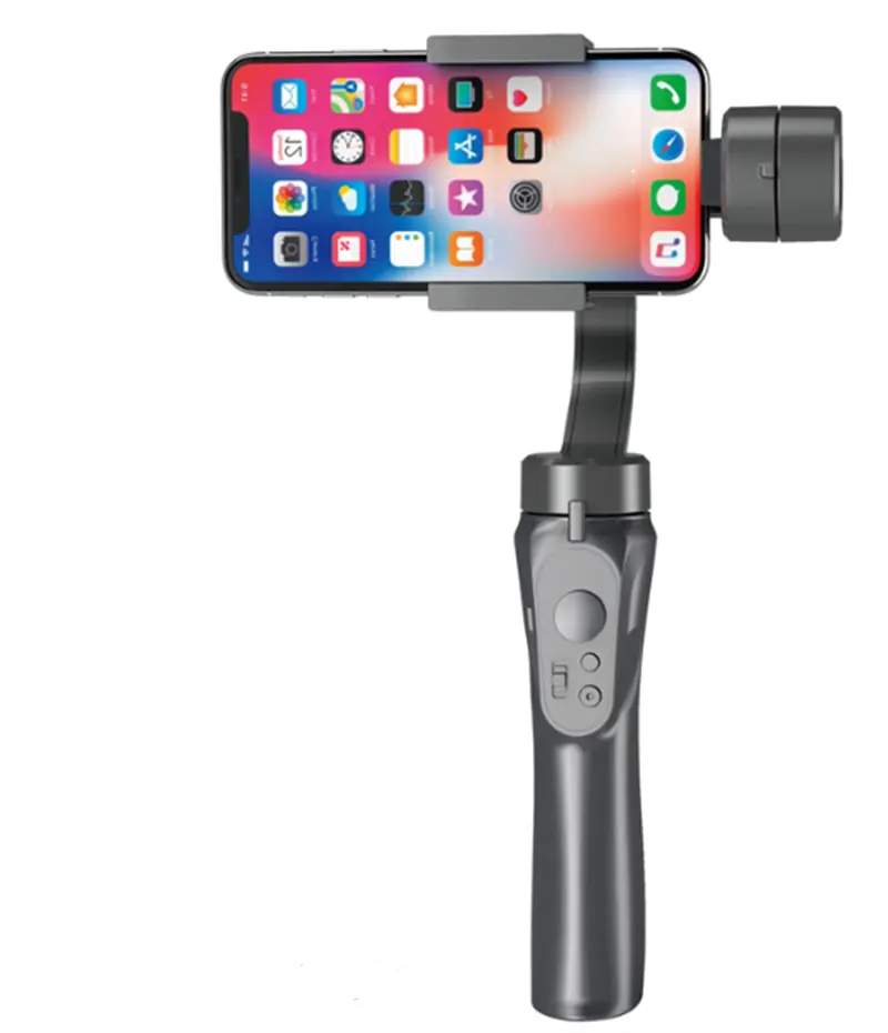 Hot Sales F6 Handheld Gimbal Anti-vibration Cheap 3 Axis Stabilizer Tracking With Auto Adjustment Handle for Smartphones