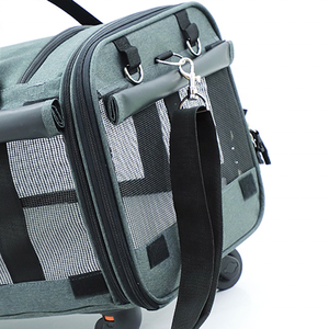 Luxe Kat Hond Pet Carrier Airline Goedgekeurd Kleine Hond Carrier Zachte Zijdig Inklapbare Puppy Carrier - Product Image 2