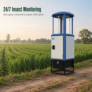 Matainsectos Solar con Tecnología de Eliminación por Infrarrojos Lejanos, 98% de Tasa de Letalidad, Montado en Poste - Product Image 1