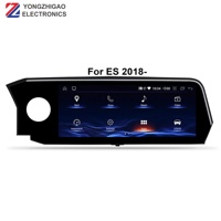 YZG 12,3 pulgadas 8 Core 4G Android 10,0 Carplay IPS pantalla Multimedia reproductor de DVD del coche de navegación utilizado para Lexus ES 2018-2019
