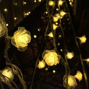 Guirnalda de <span class=keywords><strong>luces</strong></span> solares para exteriores, impermeables, decoraciones navideñas, cortina, lámpara de seta, decoración de jardín y <span class=keywords><strong>Cascada</strong></span> - Product Image 6