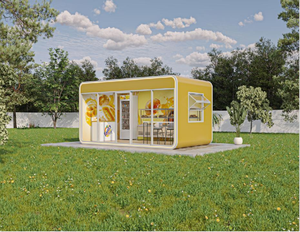 Tienda Pequeña Apple Cabin <span class=keywords><strong>Shop</strong></span> Serie VX, Crea Tu Propio Espacio Comercial Móvil a Tu Gusto - Product Image 3