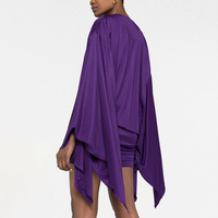 Nouvelle collection automne 2026 : Pull col bénitier uni vintage antistatique en polyester et élasthanne pour femme, style européen et américain, disponible en usine