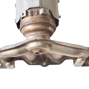 Precio de fábrica, piezas de motor de coche, convertidor catalítico de rendimiento Universal, acero inoxidable para Hyundai Ix45 - Product Image 2