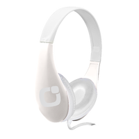 Casque filaire supra-auriculaire ajustable Aesonic avec grandes coussinets doux, interface 3,5 mm, suppression du bruit ENC, étanche IPX-7