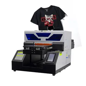 ישיר מדפסת A3 DTG דיגיטלי בד לוגו T חולצה הדפסת מכונה