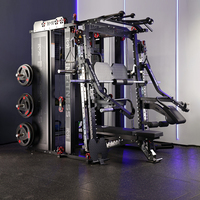 Máquina Smith de Gimnasio Comercial Entrenador de Fuerza Multifuncional para Trabajo Pesado Equipo de Fitness en Venta