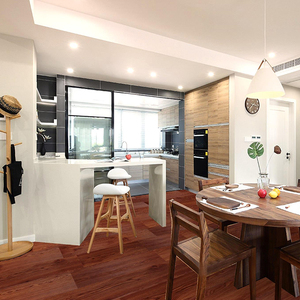 100% không thấm nước lồng vào nhau PVC nhà để xe sàn gạch Vinyl sàn cài đặt trong nhà bếp và phòng tắm - Product Image 2