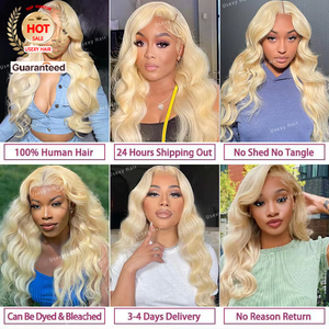 250% Density Honey Blonde Lace Front Wigs Shiny Body Wave Wig 30 40 Inch Peruvian 613 13x6 Hd Lace Frontal Wig Raw Human <strong>Hair</strong>