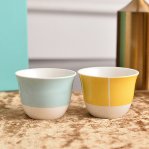 Nueva Taza de Café Macaron Simple, Taza de Espresso, Taza de Té, Porcelana Fina, Cerámica Moderna, Tazas y Platillos Sostenibles, Té de la Tarde, 60 ml - Product Image 5