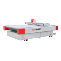 Machine de découpe de tissu à couteau vibrant CNC pour la fabrication de vêtements, de chaussures, de sacs, d'accessoires vestimentaires