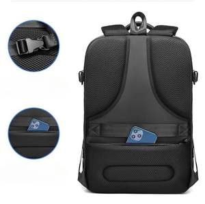 New <b>Backpack</b> USB Charging <b>Simple</b> Business <b>Backpack</b> for Men and Women Waterproof Expansion Large Capacity Computer <b>Backpack</b> - Product Image 4