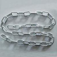 Cadena de Metal para Herrajes de Amarre, Estándar Australiano, Cadena de Eslabones Cortos/Medios/Largos, Cadena de Eslabones Soldados Galvanizados en Venta