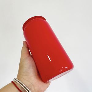 Vaso de Vidrio Reciclable de 16 oz con Diseño Elegante para Transferencia UV DTF, Ideal para Halloween y Navidad - Product Image 2