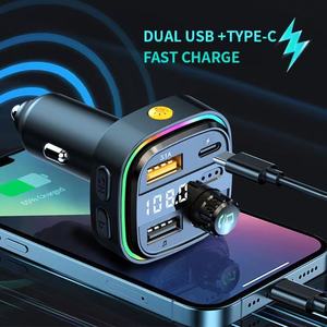 Cargador de Teléfono Móvil para Coche con Carga Rápida Dual USB de 5V 3A, Transmisor FM para Coche, Marca Neutral - Product Image 5