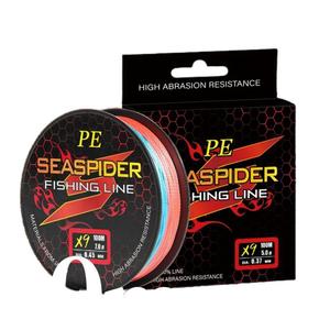 Ligne <span class=keywords><strong>de</strong></span> pêche multifilament PE Seaspider X4 <span class=keywords><strong>de</strong></span> haute qualité personnalisée, 100 m, matériau en <span class=keywords><strong>fil</strong></span> d'acier - Product Image 1